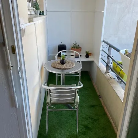 Apartamento Grand 7 Minutes De La Et Climatisé Sur Juan Les Pins Antibes